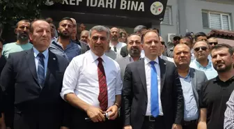 CHP Genel Başkan Yardımcısı Deniz Yavuzyılmaz, Elazığ'da maden işçilerini ziyaret etti