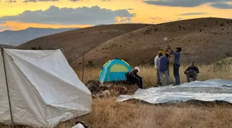 Doğaseverler Malatya'da yaylalarda kamp yapıyor