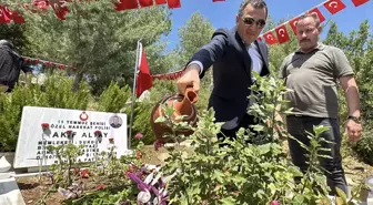 15 Temmuz'da şehit olan özel harekat polisi Akif Altay Burdur'da anıldı