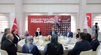 Ağrı Valisi Mustafa Koç ve eşi Şehit Aileleri ve Gazilerle Bir Araya Geldi