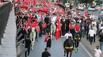 Kayseri'de '15 Temmuz Milletin Zaferi Yürüyüşü' ve anma etkinlikleri yapıldı