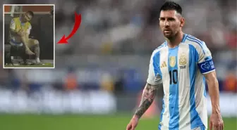 Maça devam edemedi! İşte Copa America finalinde sakatlanan Messi'nin ayağının son hali