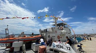 Sinop'ta TCSG-72 Gemisi Ziyarete Açıldı