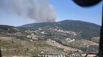 Soma'da Orman Yangını: Havadan ve Karadan Müdahale Ediliyor