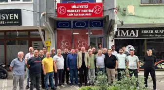 MHP Ladik İlçe Başkanlığına Gülami Erdoğan atandı