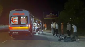 Düzce'de otomobil ile motosikletin çarpıştığı kazada 1 kişi yaralandı