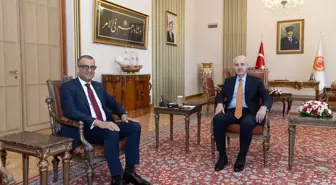 TBMM Başkanı Numan Kurtulmuş, Tunus Büyükelçisini Kabul Etti