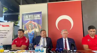 Mansur Yavaş, ASKİ Spor Kulübü sporcularıyla buluştu