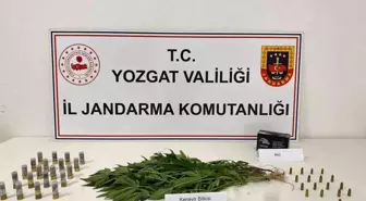 Yozgat'ta Kenevir ve Tabanca Mermisi Ele Geçirildi