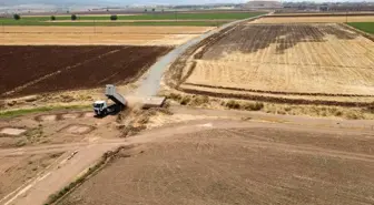 Gaziantep Araban'da arazi yolları onarılıyor