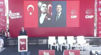 CHP Eğitim Maratonu'nda Eğitim Sorunlarına Dikkat Çekti