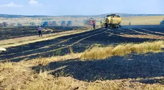 Eskişehir'de Tarım Arazisinde Çıkan Yangın Kontrol Altına Alındı