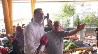 TİP Genel Başkanı Erkan Baş, Ankara'da Pazarı Ziyaret Etti