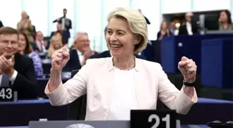 Ursula von der Leyen, Avrupa Birliği Komisyonu Başkanlığına yeniden seçildi