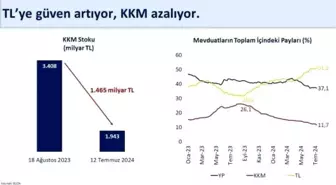 Hazine ve Maliye Bakanı Şimşek: TL'ye güven artıyor