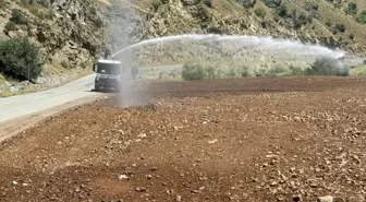 Van'ın Çatak ilçesinde vahşi çöp depolama alanı yeşil alana dönüştürülüyor