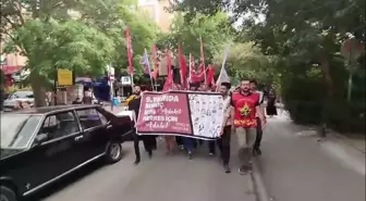 Ankara'da Suruç Katliamı'nın 9. yıldönümüne yürüyüşe polis müdahalesi