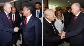 Erdoğan, Özel ve Bahçeli öğle yemeğinde buluştu! CHP liderinden Büyükelçi Feyzioğlu'na tepki