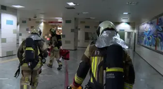 Ankara metrosunda yangın ve kurtarma tatbikatı gerçekleştirildi