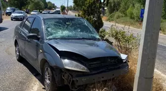 Malatya'da iki otomobilin çarpıştığı kazada 3 kişi yaralandı