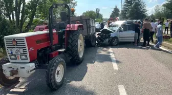 Kastamonu'da traktör kazası: 5 kişi yaralandı