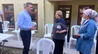 Isparta Valisi Aydın Baruş, Şehit Piyade Yarbayın Ailesini Ziyaret Etti