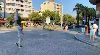 Çanakkale'deki deprem anında işyerinde panik