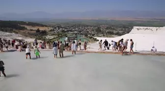 Pamukkale'deki Termal Su Kaynaklarında Düşüş Yaşanıyor