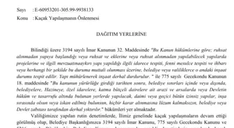 Hatay Valisi Mustafa Masatlı, Kaçak Yapılaşmayı Önlemek İçin Yıkım Kararı Aldı