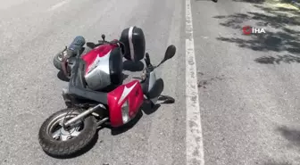 Karaman'da otomobil ile motosiklet çarpıştı: 1 yaralı