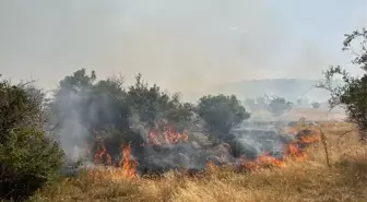 Afyonkarahisar Şuhut'ta Dağlık Alanda Yangın Çıktı