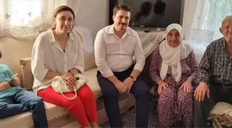 Nallıhan Kaymakamı Semih Doğanoğlu, Şehit Ailelerini Ziyaret Etti