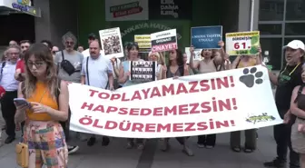 Hayvan Hakları Savunucuları Ankara'da Eylem Yaptı