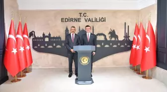 Aile ve Sosyal Hizmetler Bakan Yardımcısı Edirne Valisi'ni ziyaret etti