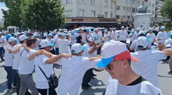 Büro Memur-Sen Üyeleri Ankara'ya Yürüyüş İçin Toplandı