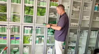 Afyonkarahisar Çobanlar İlçe Tarım ve Orman Müdürlüğü, Bitki Koruma Ürünü Bayilerinde Denetim Yaptı