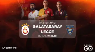 Galatasaray, Lecce ile hazırlık maçına çıkacak