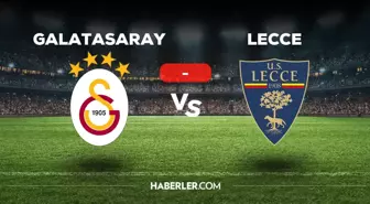 Galatasaray Lecce maçı kaç kaç, bitti mi? MAÇ SKORU! Galatasaray Lecce maçı kaç kaç, canlı maç skoru!