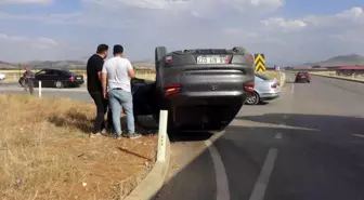 Afşin'de Trafik Kazası: 1 Yaralı