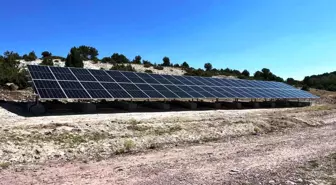 Kütahya'da 4 köyde güneş enerjisiyle içme suyu kuyuları kuruldu