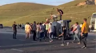 Erzurum'da zincirleme trafik kazası: 2 yaralı