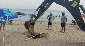 Saros Körfezi'nde Şezlong ve Şemsiyeler Kaldırılıyor