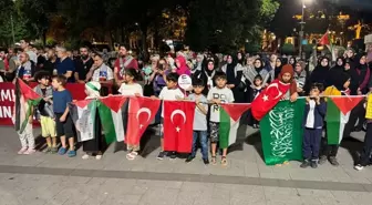 İsrail Başbakanı'nın alkışlanmasını protesto ettiler