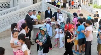 Aydın İl Sağlık Müdürü Dr. Eser Şenkul Yaz Kur'an Kursu Öğrencilerini Ziyaret Etti