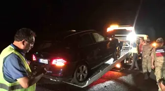 Bingöl'de otomobilin çarptığı inek telef oldu