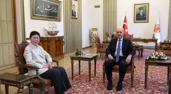 TBMM Başkanı Numan Kurtulmuş, Singapur Büyükelçisi'ni Kabul Etti