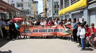 Ağrı'da İsrail Başbakanı Netanyahu'ya Tepki