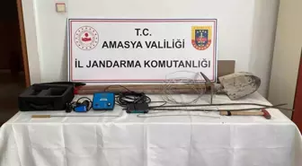 Amasya'da Kaçak Kazı Yapan 11 Kişi Gözaltına Alındı