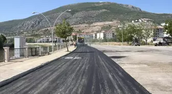 Amasya'da Asfaltlama Çalışmaları Devam Ediyor