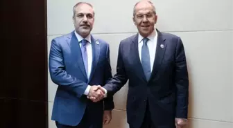 Dışişleri Bakanı Hakan Fidan, Rusya Dışişleri Bakanı Sergey Lavrov'la Görüştü